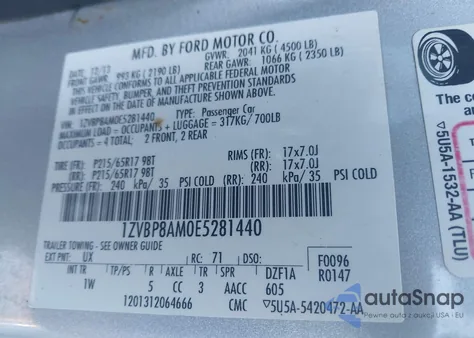 2014 Ford Mustang V6 from USA, damaged, VIN 1ZVBP8AM0E5281440